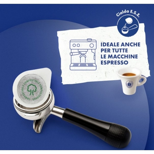 Caffè Borbone Miscela Rossa Cialde ESE 44mm | Gusto Forte e Deciso
