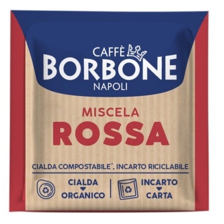 Caffè Borbone Miscela Rossa Cialde ESE 44mm | Gusto Forte e Deciso