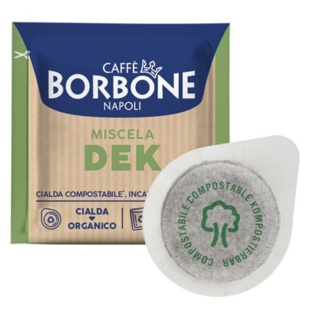 Caffè Borbone Miscela Dek Cialde ESE 44mm | Decaffeinato Cremoso