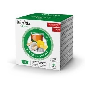 Dolce Vita Zenzero e Limone Bevanda in foglia a base di zenzero.