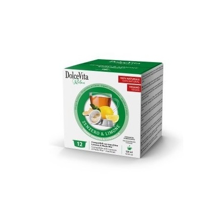 Dolce Vita Zenzero e Limone Bevanda in foglia a base di zenzero.