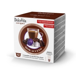 Dolce Vita Mokaccino Preparato solubile al gusto di Caffè e cioccolato