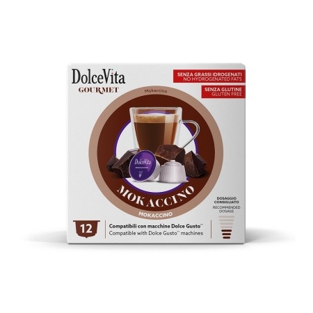 Dolce Vita Mokaccino Preparato solubile al gusto di Caffè e cioccolato