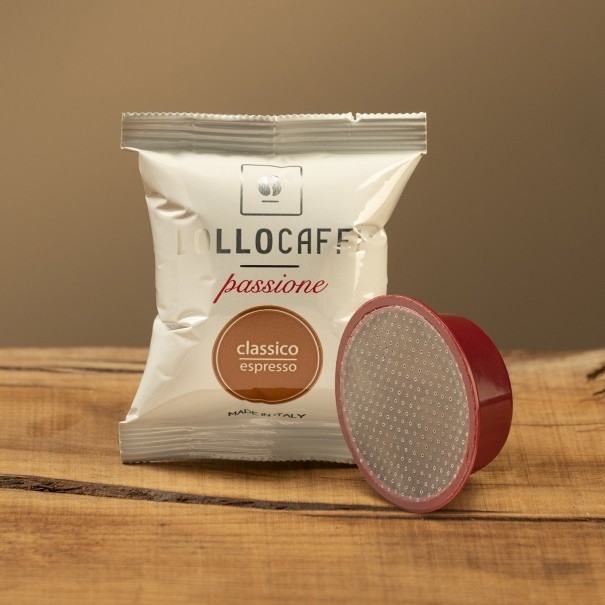 100 capsule compatibili A Modo Mio Lollo Caffè Miscela Classica
