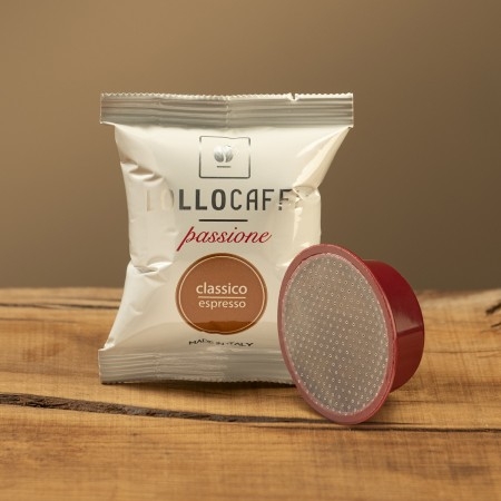 100 capsule compatibili A Modo Mio Lollo Caffè Miscela Classica