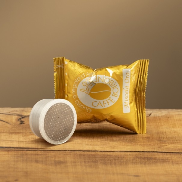 Capsulee compatibili Espresso Point Caffè Borbone Miscela Oro