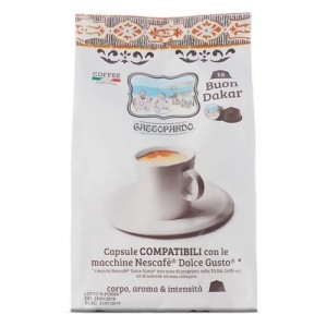 128 capsule compatibili Dolce Gusto ToDa Caffè Miscela Dakar
