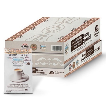 128 capsule compatibili Dolce Gusto ToDa Caffè Miscela Special Club