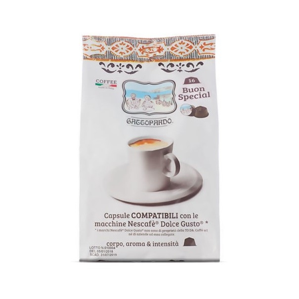 128 capsule compatibili Dolce Gusto ToDa Caffè Miscela Special Club
