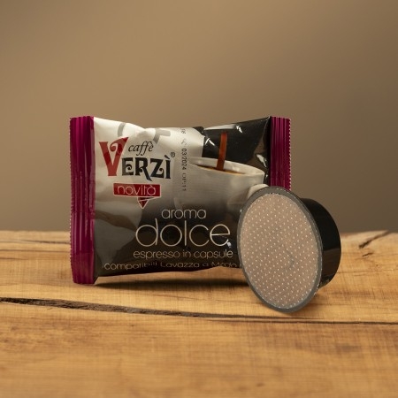 100 capsule compatibili A Modo Mio Caffè Verzi Miscela Aroma Dolce
