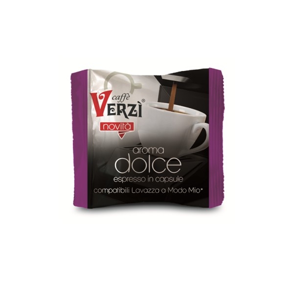 100 capsule compatibili A Modo Mio Caffè Verzi Miscela Aroma Dolce