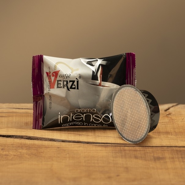 100 capsule compatibili A Modo Mio Caffè Verzi Miscela Aroma Intenso