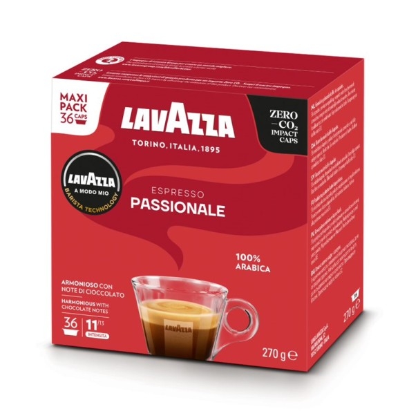 Capsule Lavazza A Modo Mio Miscela Passionale Gusto Intenso e Avvolgente