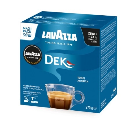 Capsule originali A Modo Mio Lavazza Miscela Decaffeinato Cremoso