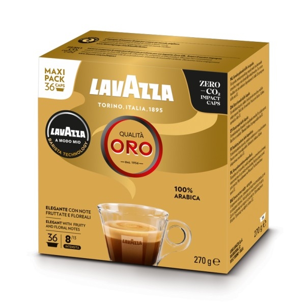 Capsule originali A Modo Mio Lavazza Miscela Qualità Oro. L'Eccellenza dell’Espresso