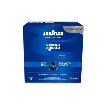 Caffè Lavazza Miscela Crema e Gusto Classico capsule compatibili Nespresso