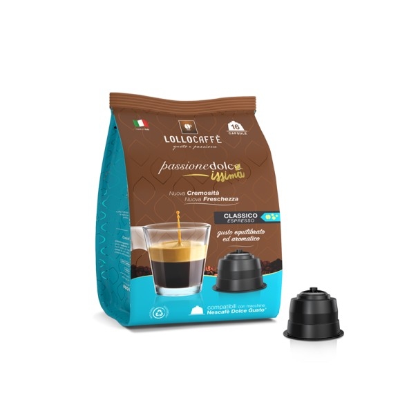 Lollo Caffè Miscela Classica Capsule compatibili Dolce Gusto