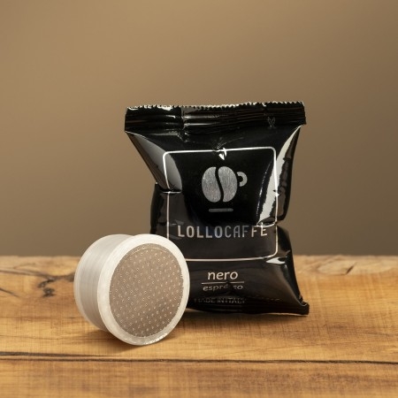 Lollo Caffè Miscela Nera Capsule compatibili Espresso Point