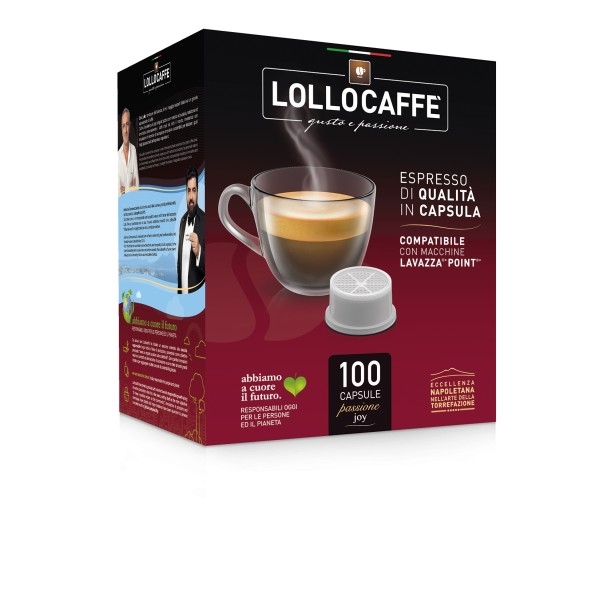 Capsule compatibili Espresso Point Lollo Caffè Miscela Oro