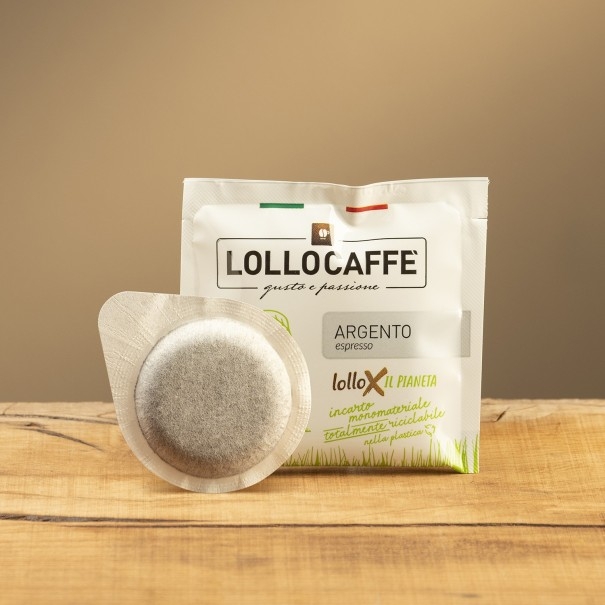 Cialde E.S.E. Lollo Caffè Miscela Argento | Il Caffettiere Ambulante