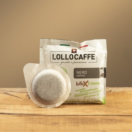 Lollo Caffè Cialde ESE Miscela Nera|IlCaffettiereAmbulante.com