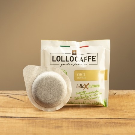 Cialde ESE Lollo Caffè Miscela Oro | IlCaffettiereAmbualnte.com