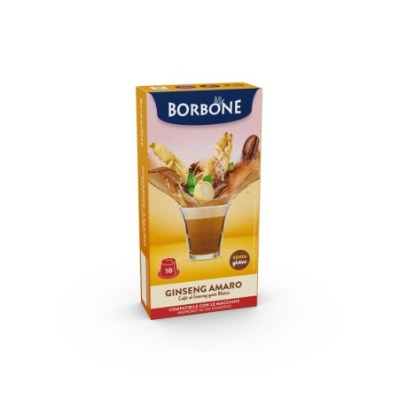 Capsule Ginseng Amaro Borbone Compatibili Nespresso | Il Caffettiere Ambulante