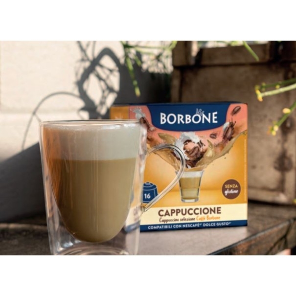 Capsule Borbone bevanda solubile capuccione